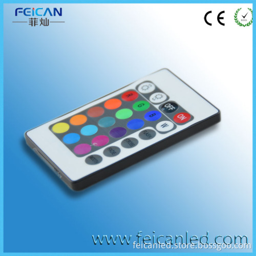 led light strip RGB 5050 DC12V14.4W 5m/roll waterproof IP65 with 24 key IR remote controller